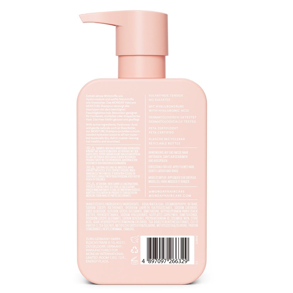 MONDAY Haircare Moisture Shampoo 354 ml