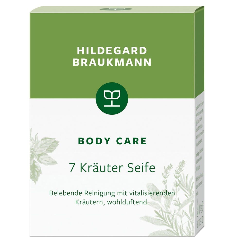 Hildegard Braukmann Body Care 7 Kräuter Seife 125 g