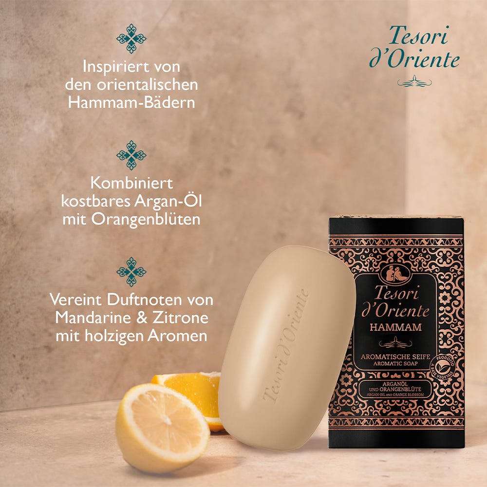 Tesori d´ Oriente Feste Seife Hammam 125 g