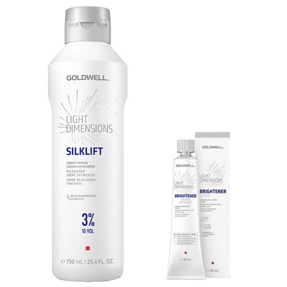 Goldwell Light Dimensions Silk Lift Bundle Brightener Natural
