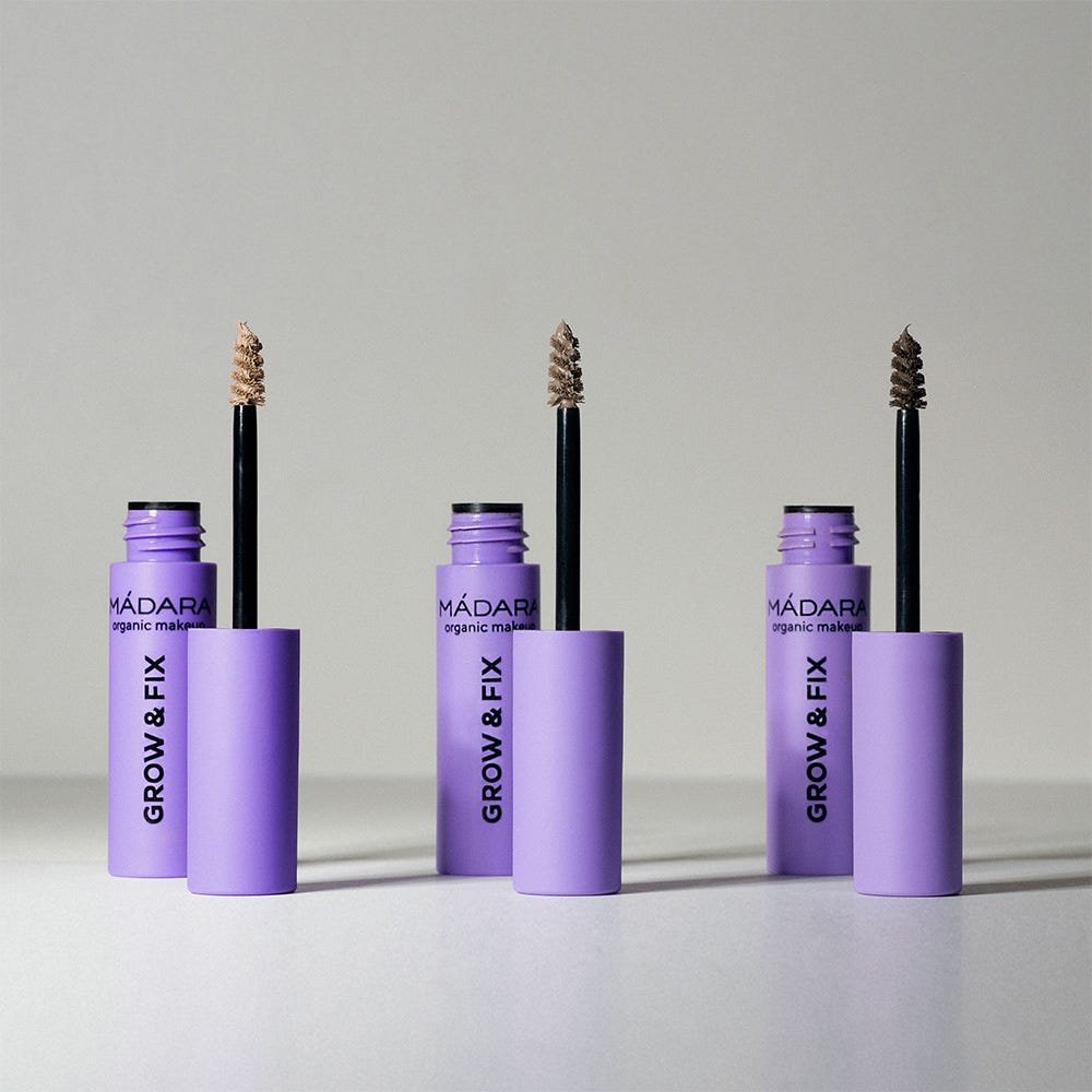 MÁDARA Getöntes Augenbrauengel Light Brown 4,25 ml