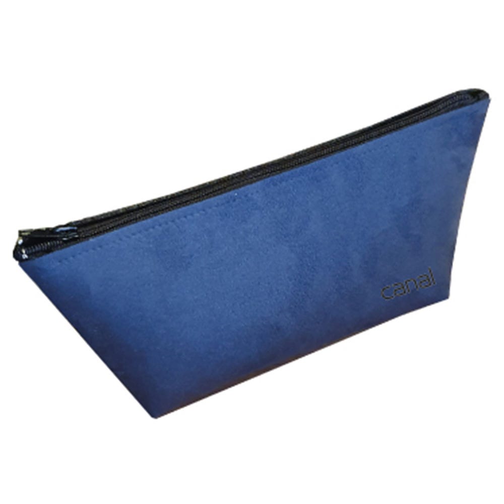 Canal Kulturtasche Alcantara Blau 