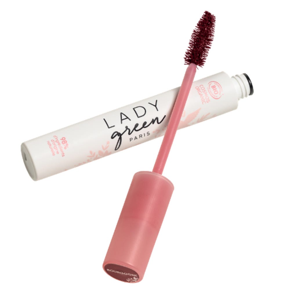 LADY green Volumizing Conditioning Mascara burgund