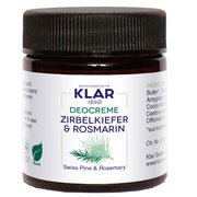 Klar's Deocreme Zirbelkiefer & Rosmarin 30 ml