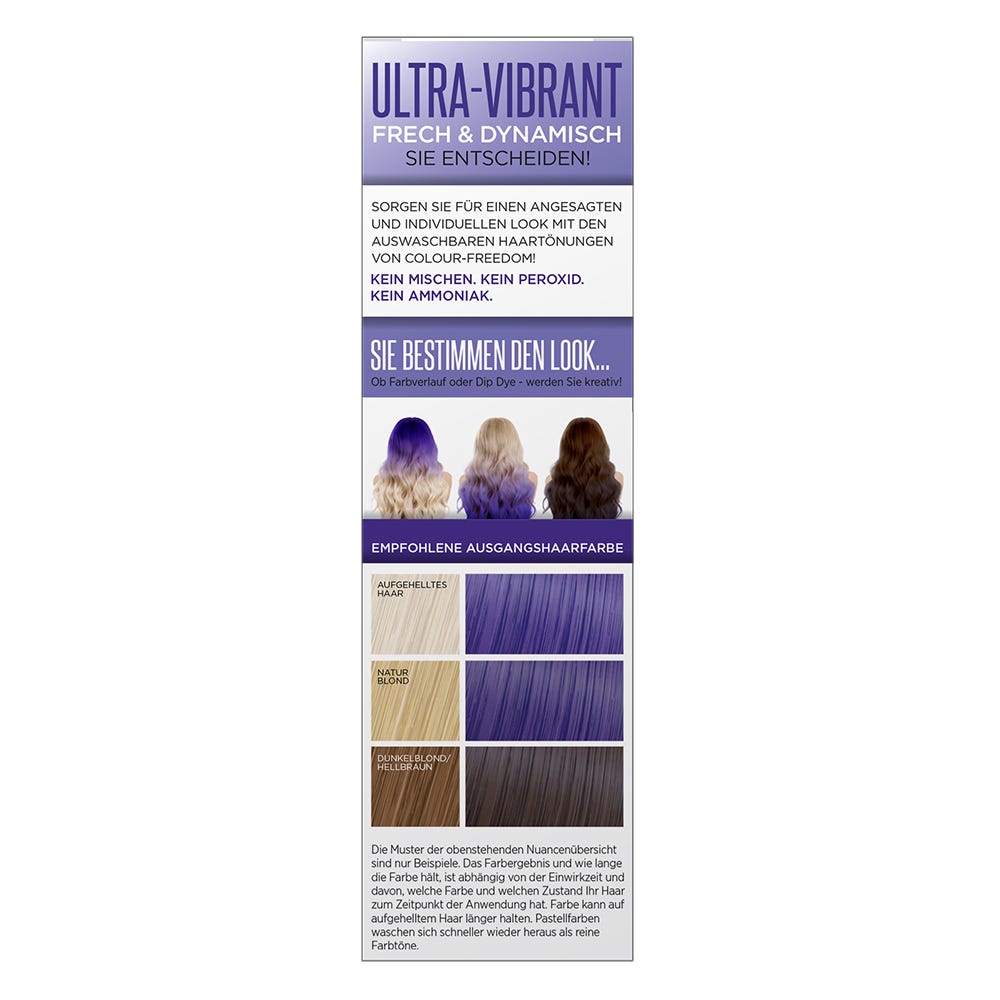 Colour Freedom Ultra Vibrant Indigo Night 150 ml