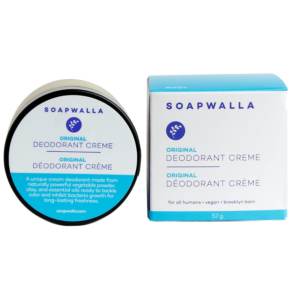 SOAPWALLA Deodorant Cream Original Citrus 15 g