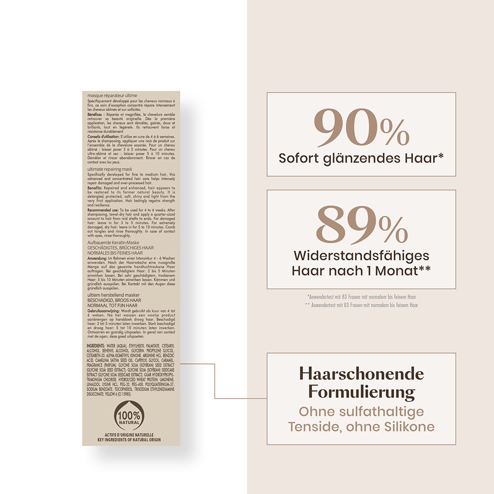 Rene Furterer Absolue Kératine Aufbauende Keratin-Maske fein-normal