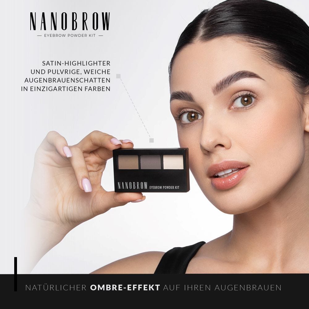 Nanobrow Eyebrow Powder Kit Light 4 g