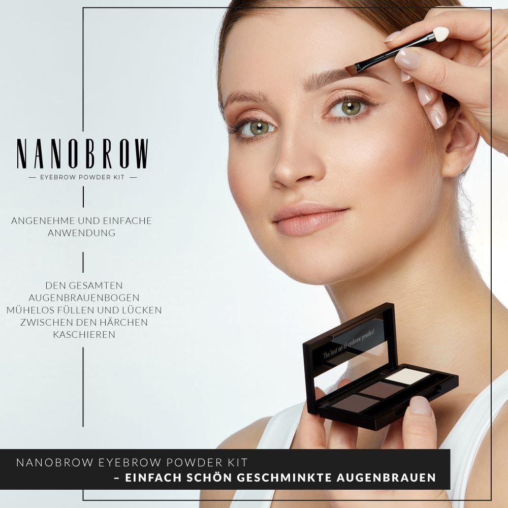 Nanobrow Eyebrow Powder Kit Medium 4 g