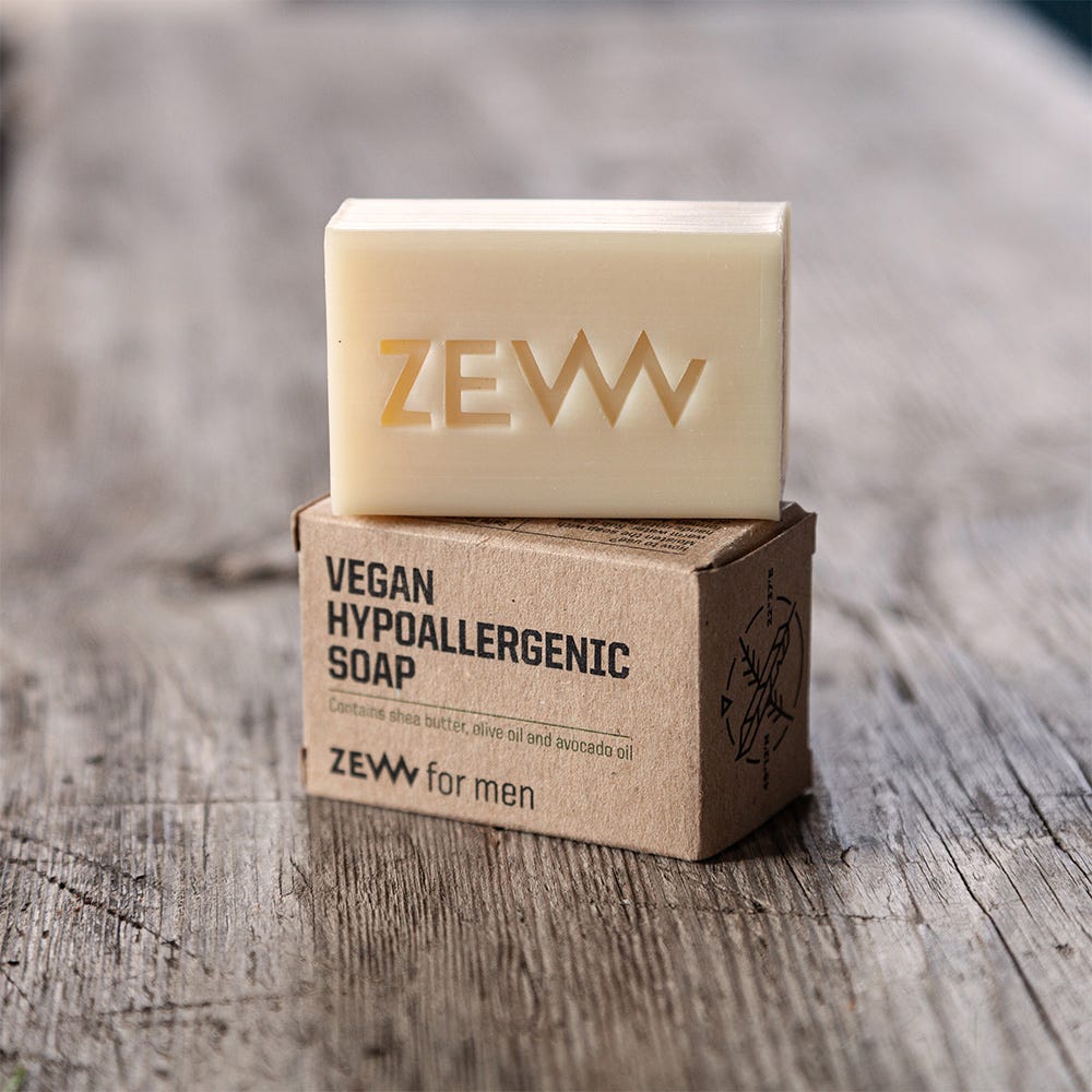 ZEW for Men Vegan Hypoallergenic Soap 85 ml 