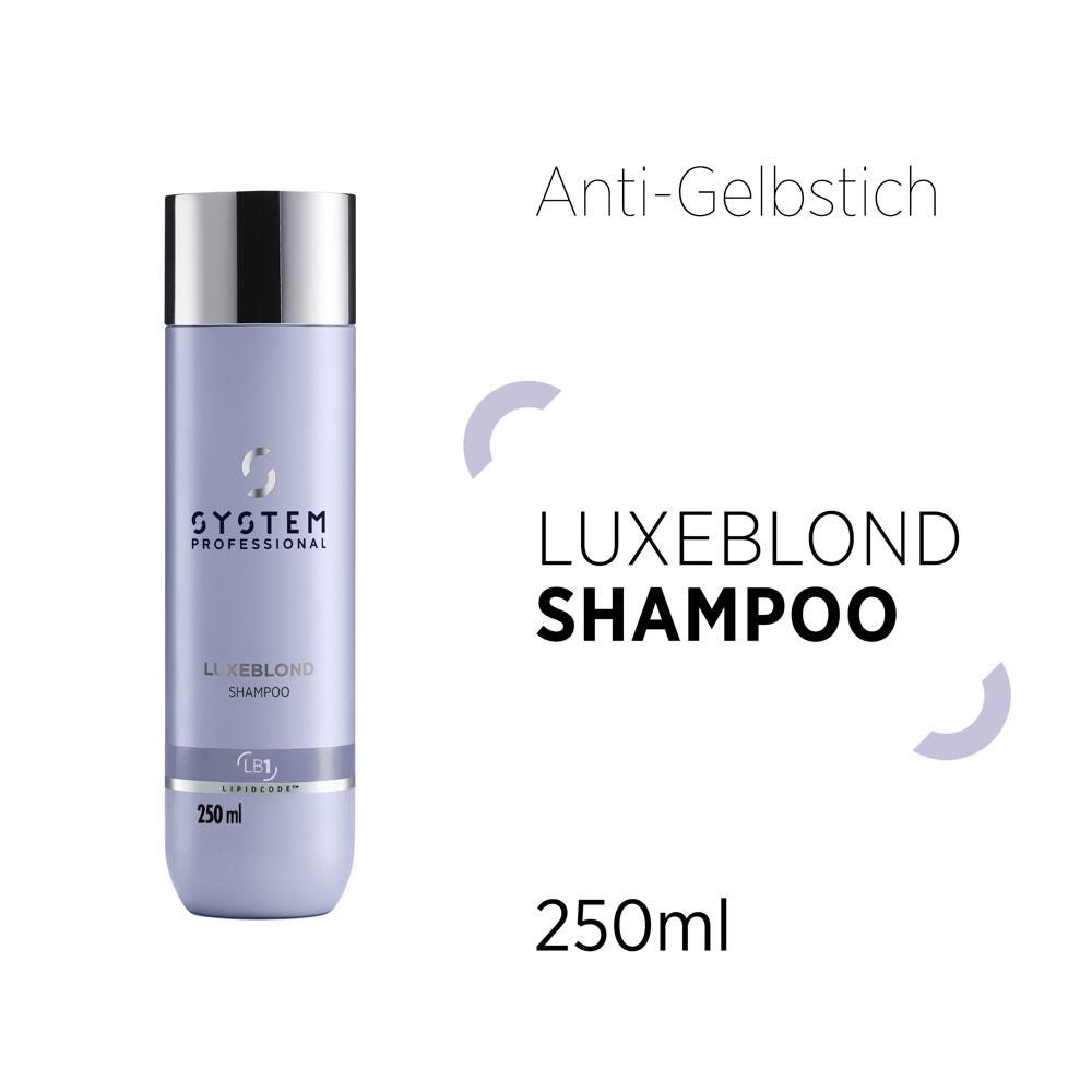 System Professional LB1 LuxeBlond Anti-Gelbstich Shampoo
