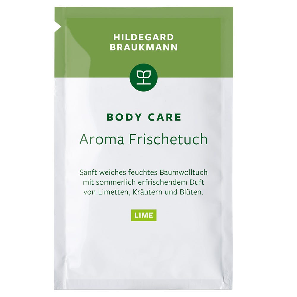 Hildegard Braukmann Body Care Aroma Frischetücher Lime 10er