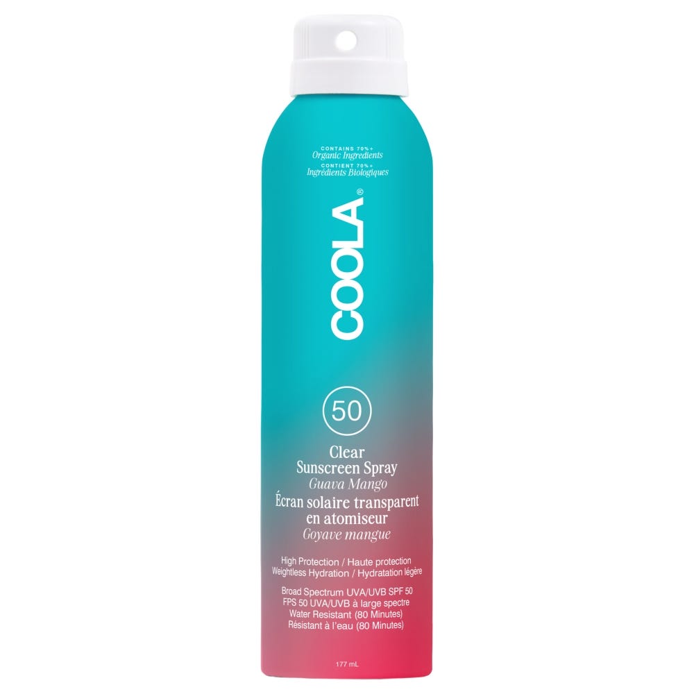 COOLA Classic SPF 50 Body Spray Guava Mango 177ml