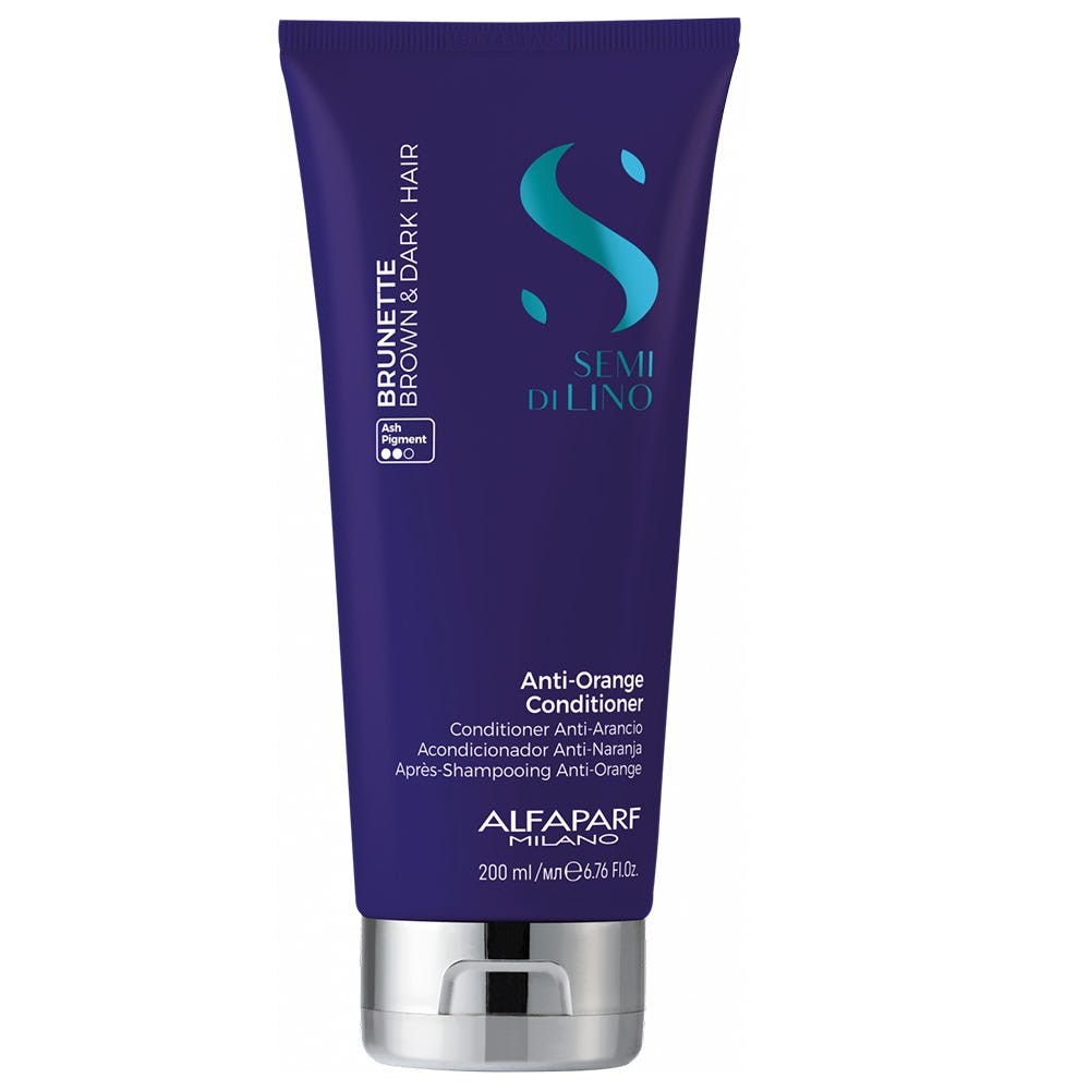 ALFAPARF MILANO Semi Di Lino Brunette Anti-Orange Conditioner 200 ml
