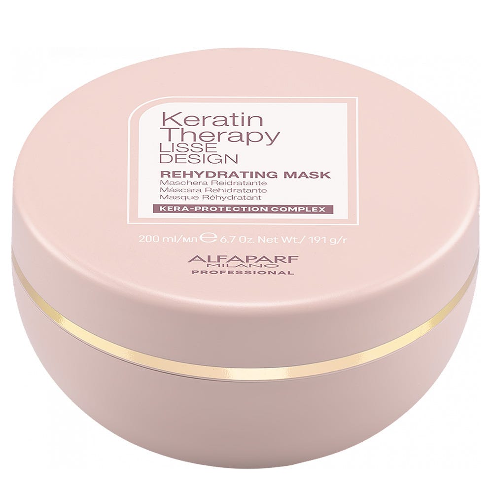 ALFAPARF MILANO Keratin Therapy Lisse Design Rehydrating Mask 200 ml