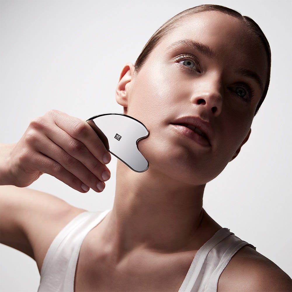 Zwilling Edelstahl-Gesichtsmassage-Tool