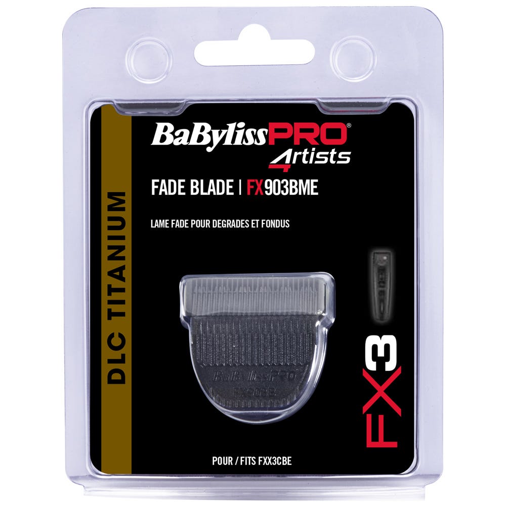 BaByblissPRO FX3 DLC Titanium Clipper Blade