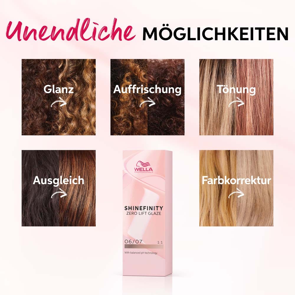 Wella Shinefinity Crystal Glaze 00/00 Haarfarbe 500 ml