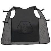 Comair Färbeschürze Mesh transparent schwarz