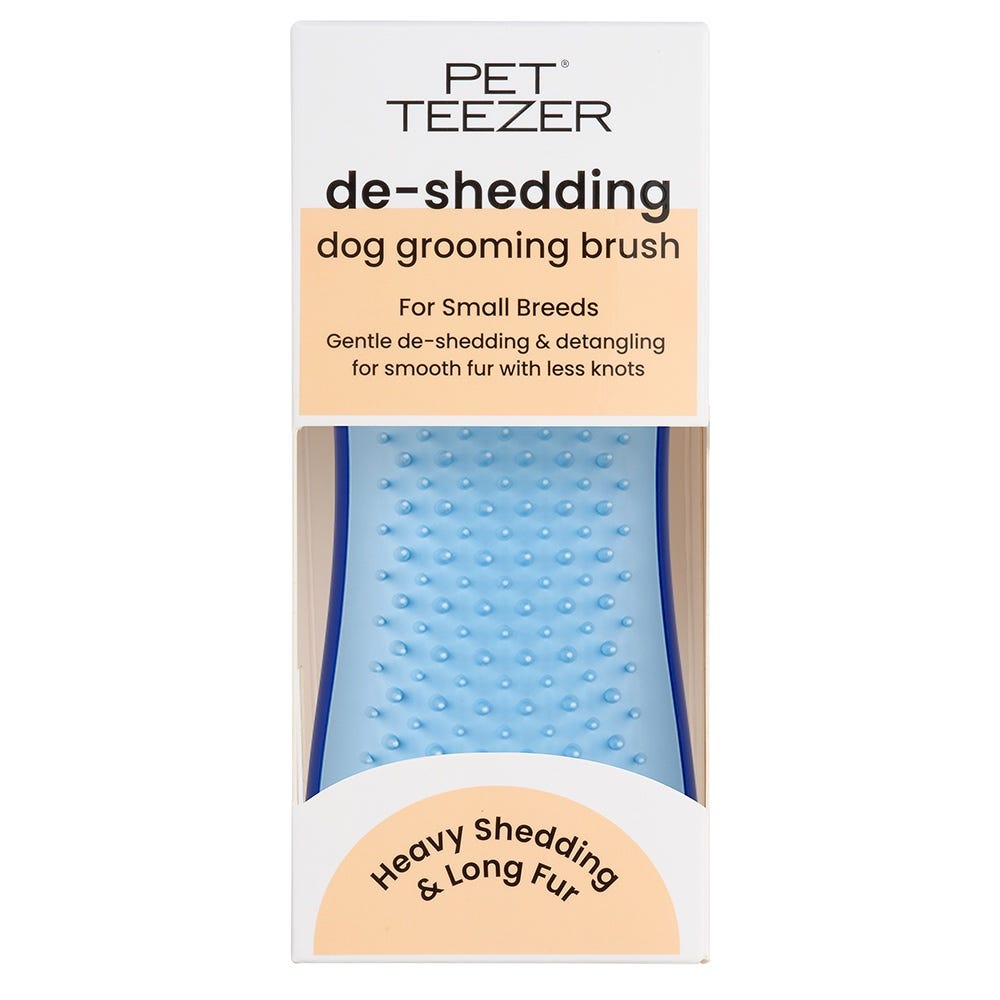 Tangle Teezer Pet Teezer De-shedding small blue 