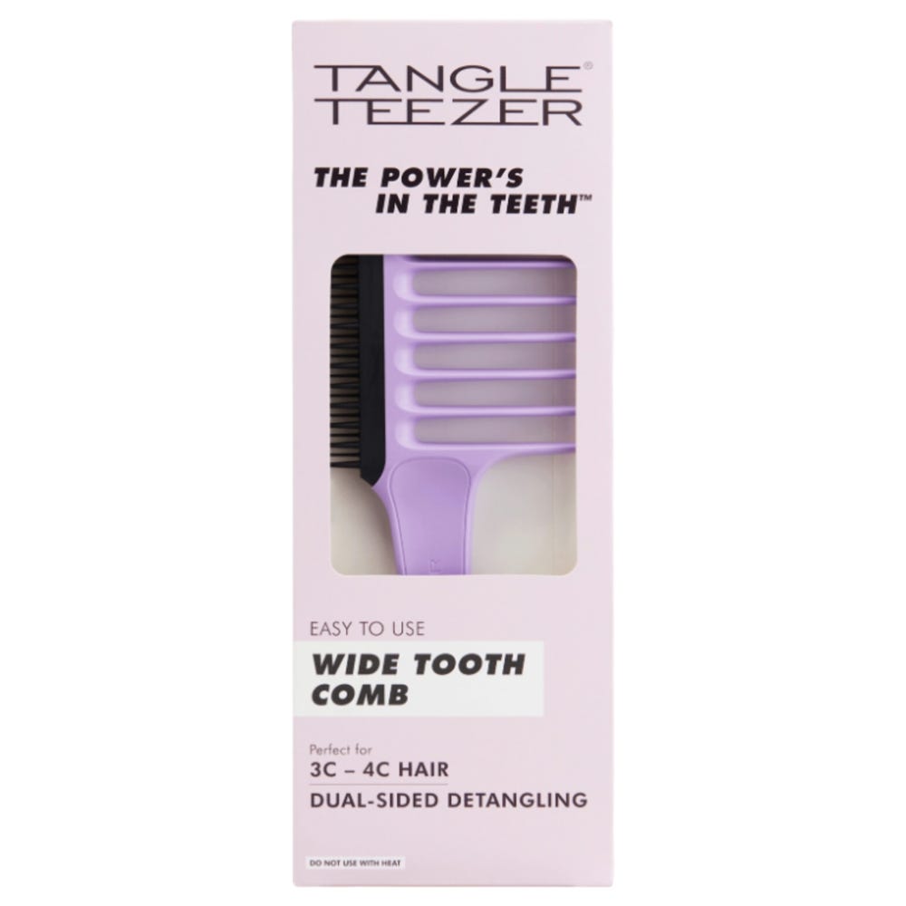 Tangle Teezer Wide Tooth Comb Lilac Black