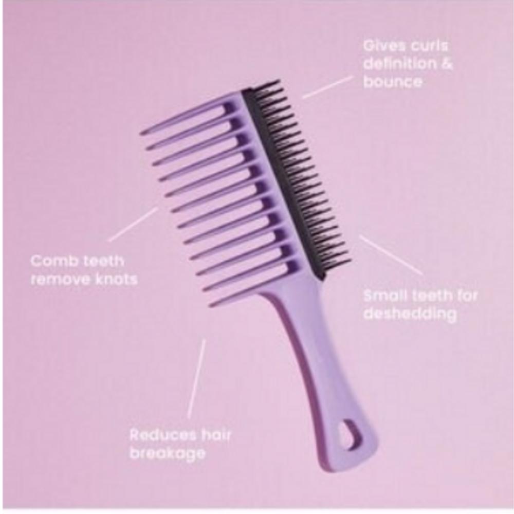 Tangle Teezer Wide Tooth Comb Lilac Black