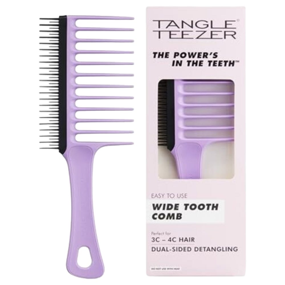 Tangle Teezer Wide Tooth Comb Lilac Black