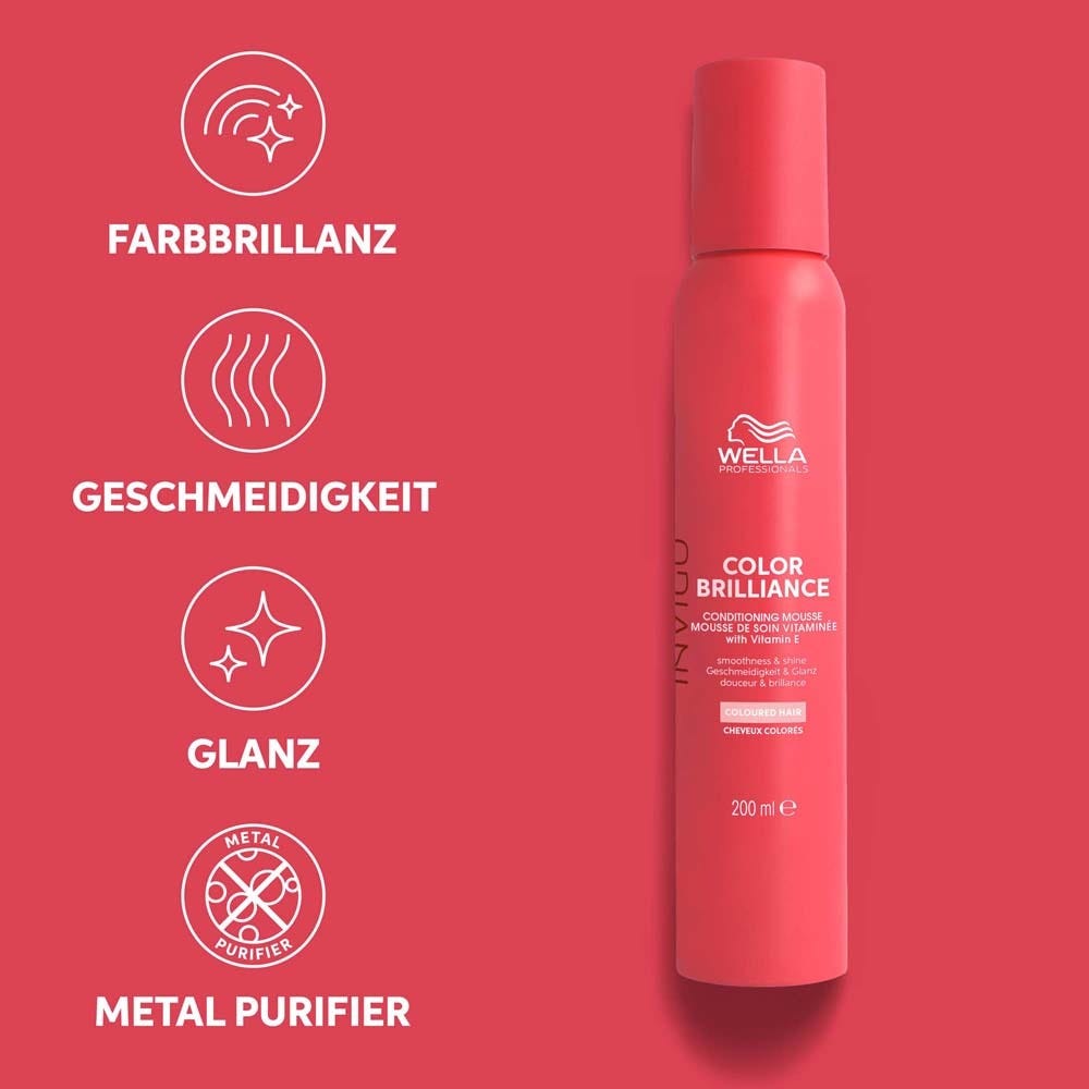 Wella Professionals Care INVIGO Color Brilliance Vitamin Conditioning Mousse 200 ml