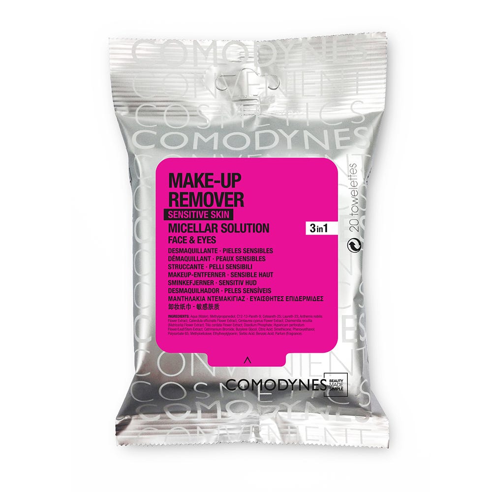 COMODYNES Make Up Remover Micellar Sensitive Skin 20 Stück