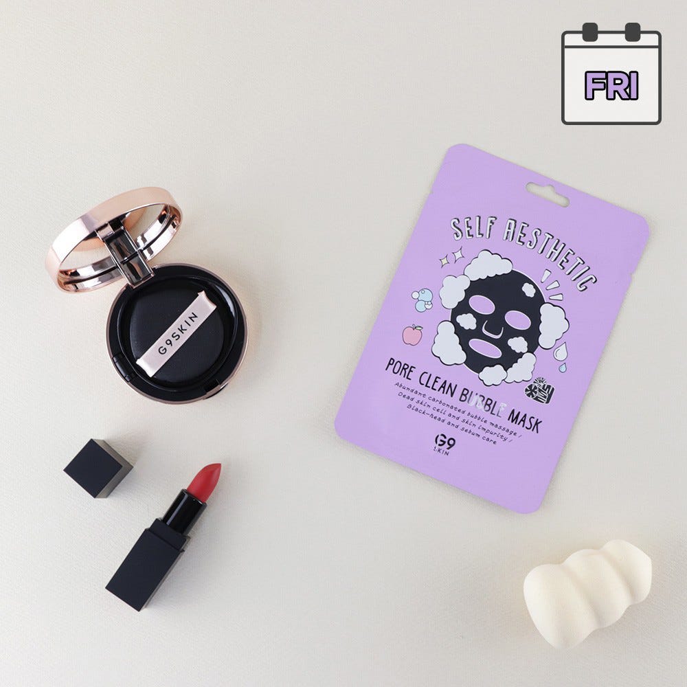 G9 Self Aesthetic Pore Clean Bubble Mask 23 ml