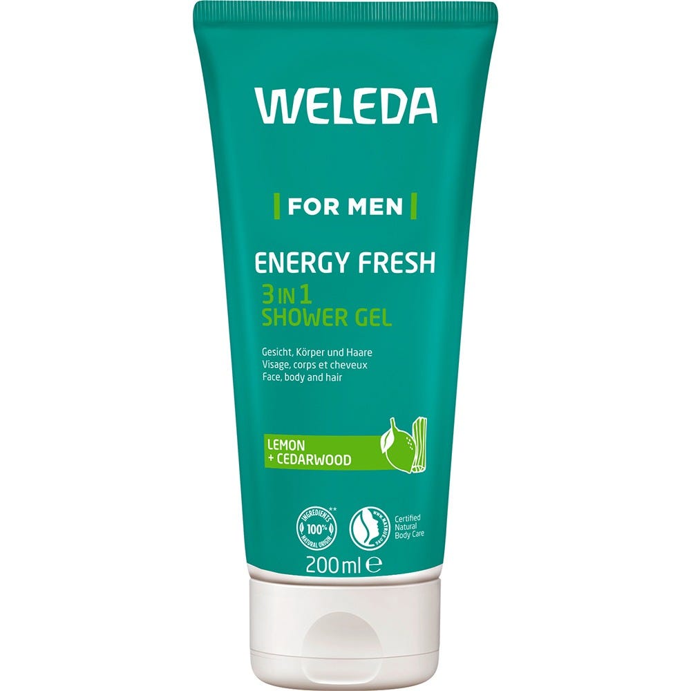 Weleda Men Energy Fresh 3in1 Shower Gel 200 ml