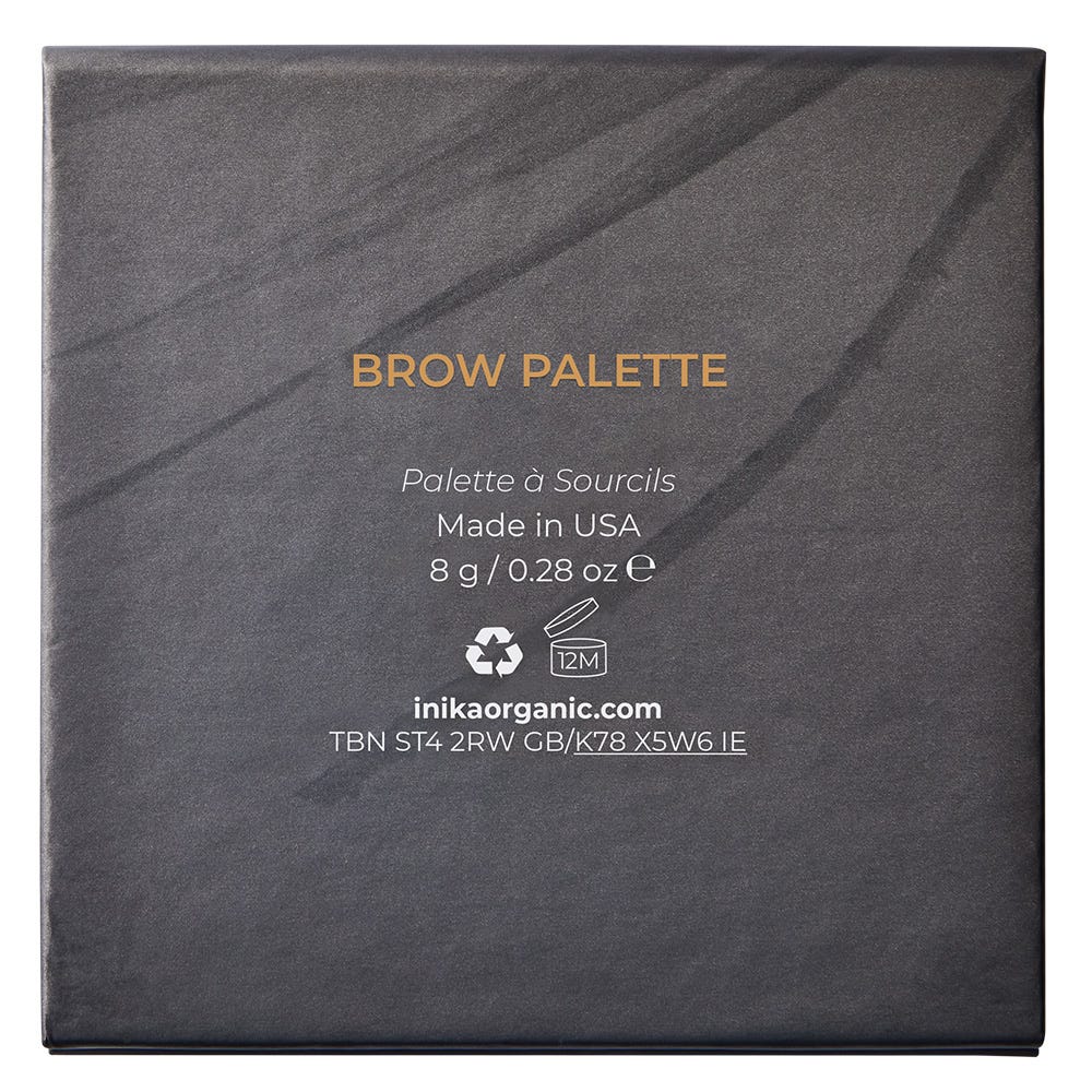 INIKA Organic Brow Palette 8 g