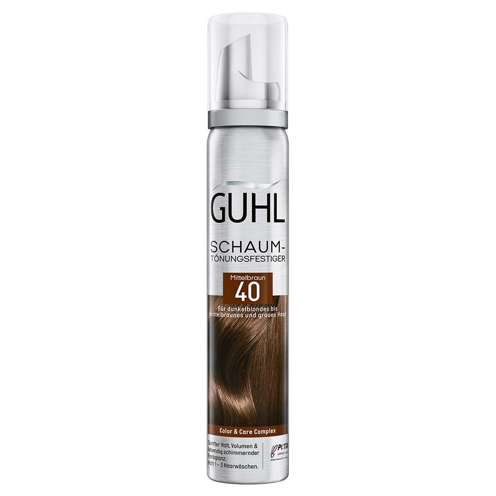 Guhl Schaum-Tönungsfestiger 40 Mittelbraun 100 ml