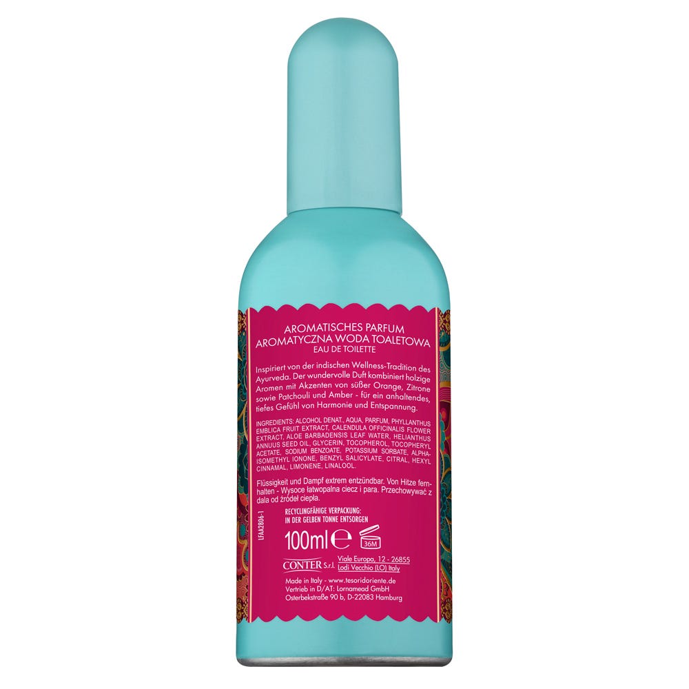 Tesori d´ Oriente Eau de Toilette Ayurveda 100 ml