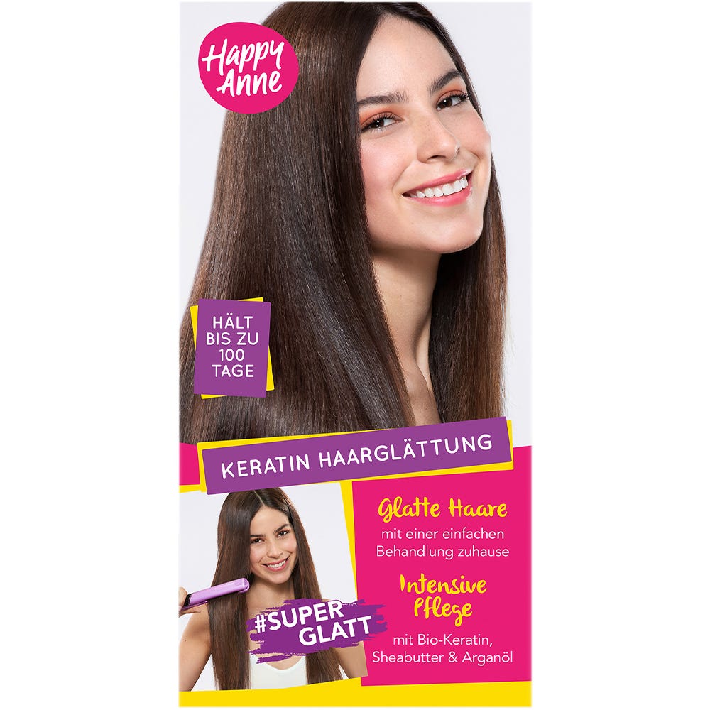 KATIVA Happy Anne Keratin Haarglättung 130 ml