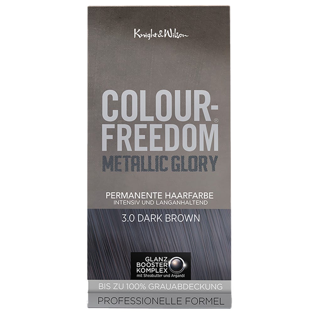 Colour Freedom Metallic Glory Dark Brown 140 ml