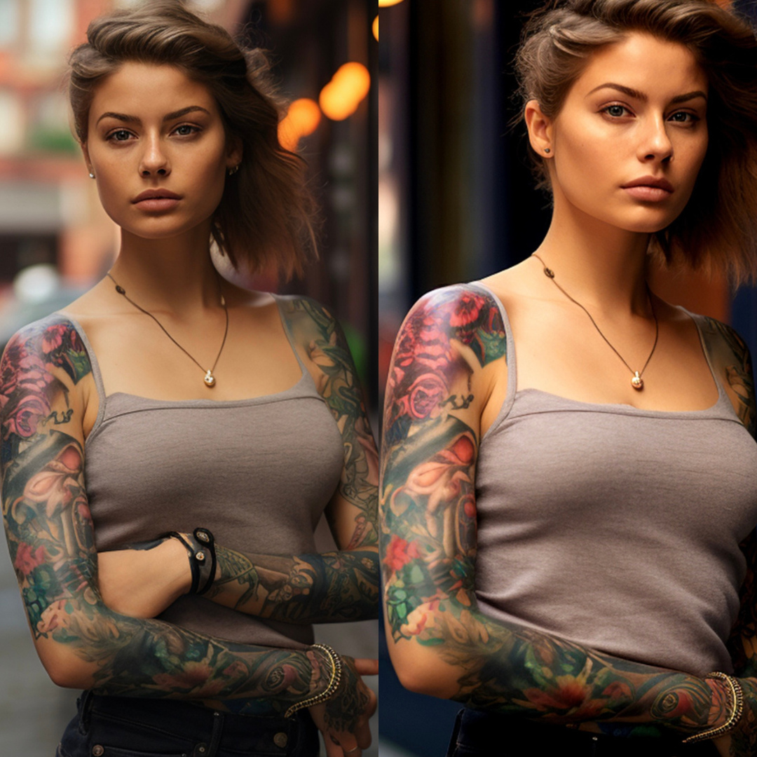 Naomy-Tattoo Glanz- und Pflege Big Set