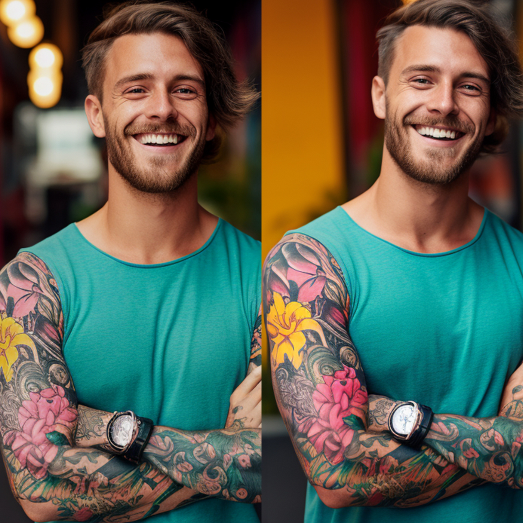 Naomy-Tattoo Glanz- und Pflege Big Set