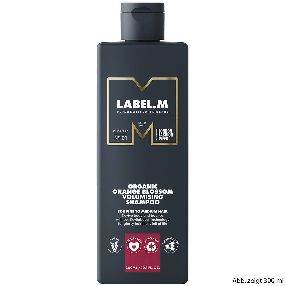 label.m Organic Orange Blossom Volumising Shampoo 1000 ml