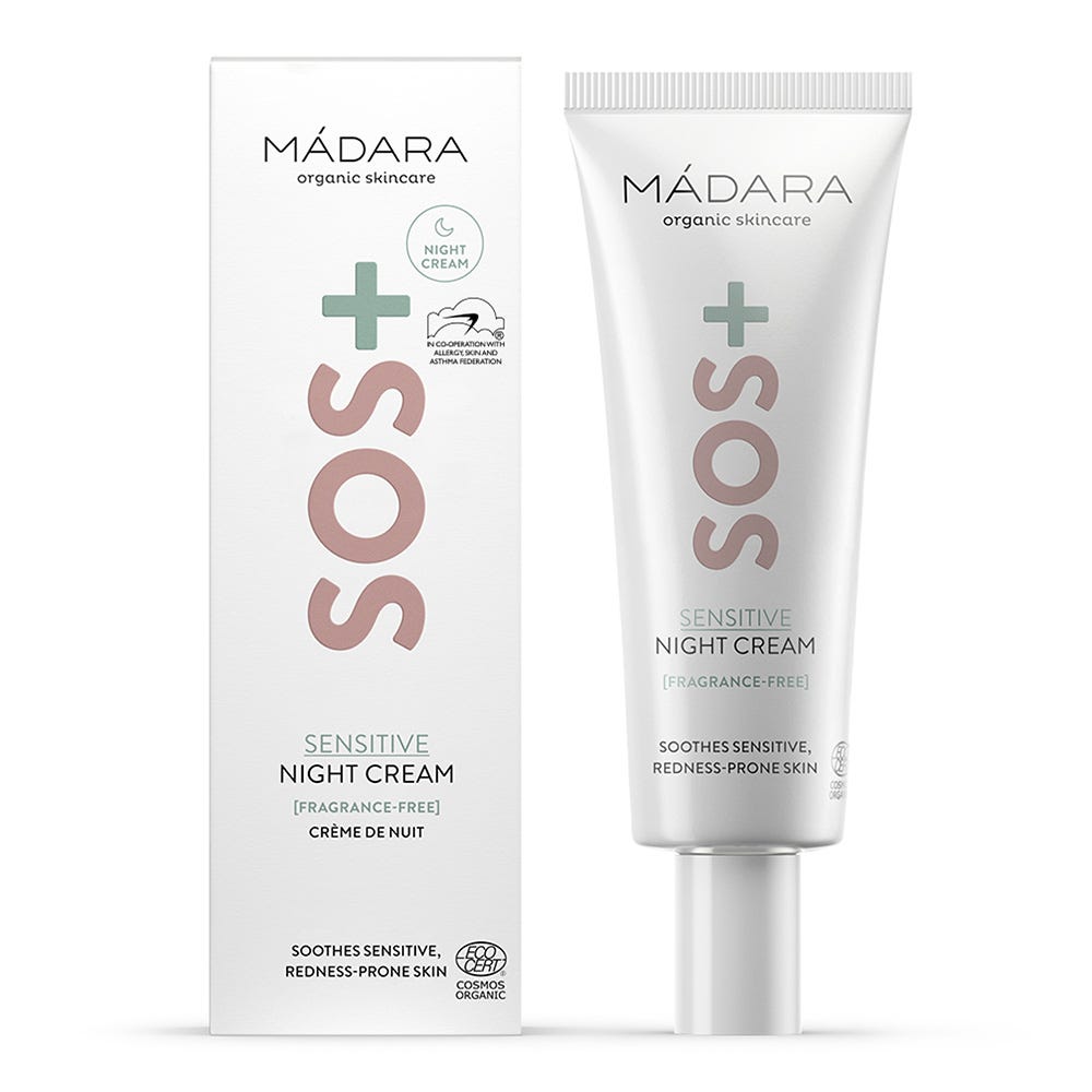 MÁDARA SOS Sensitive Nachtcreme 70 ml