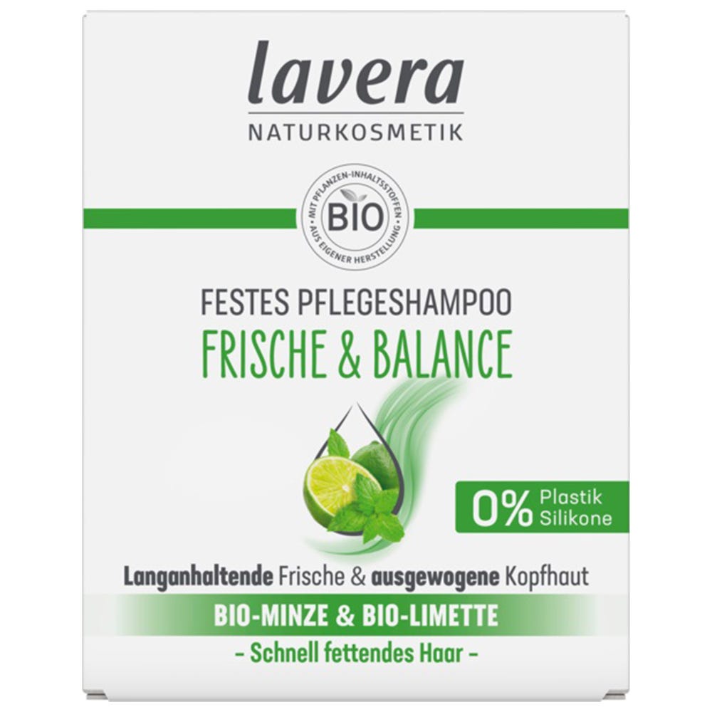 Lavera Frische & Balance Festes Pflegeshampoo 50 g