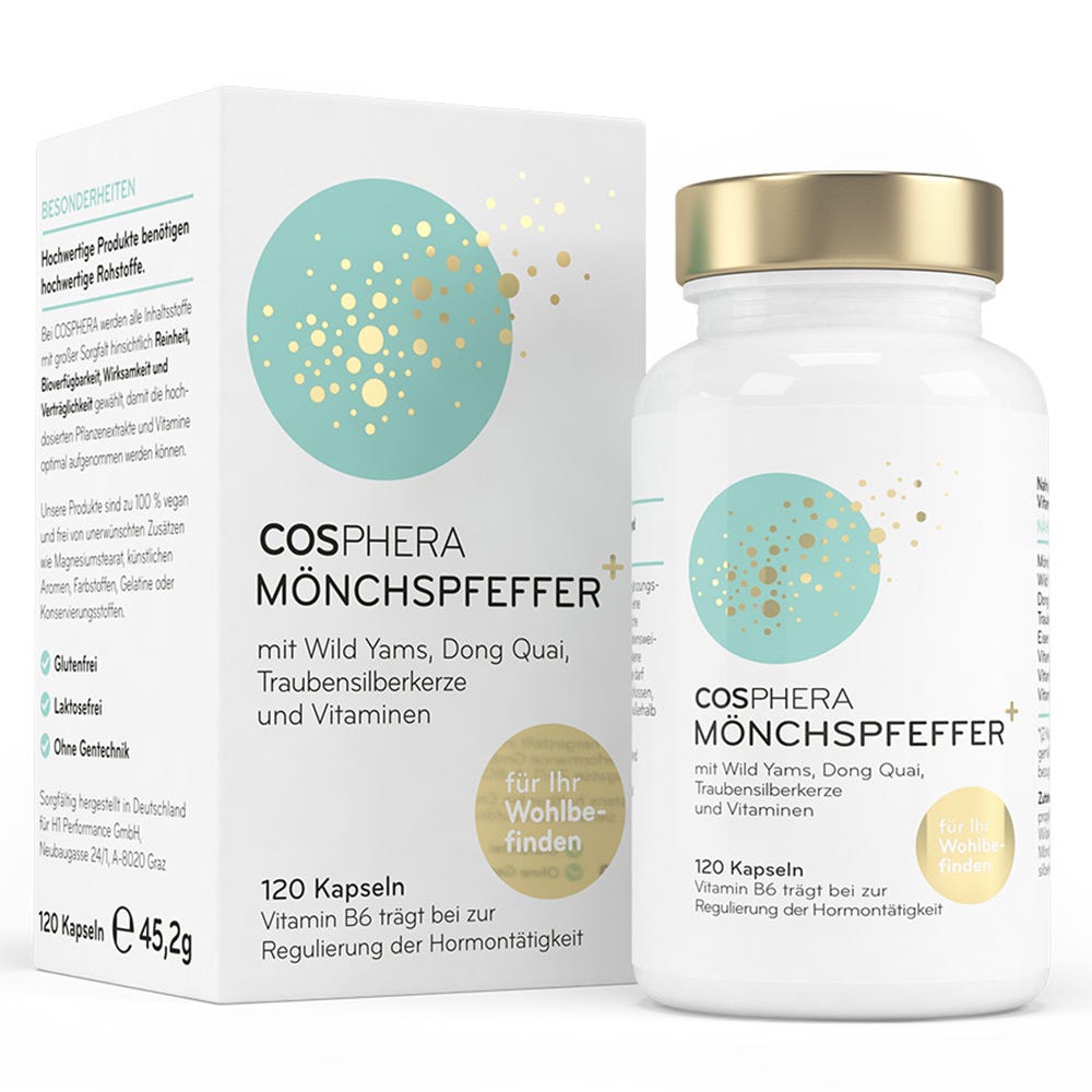 COSPHERA Mönchspfeffer Kapseln 120 Stück