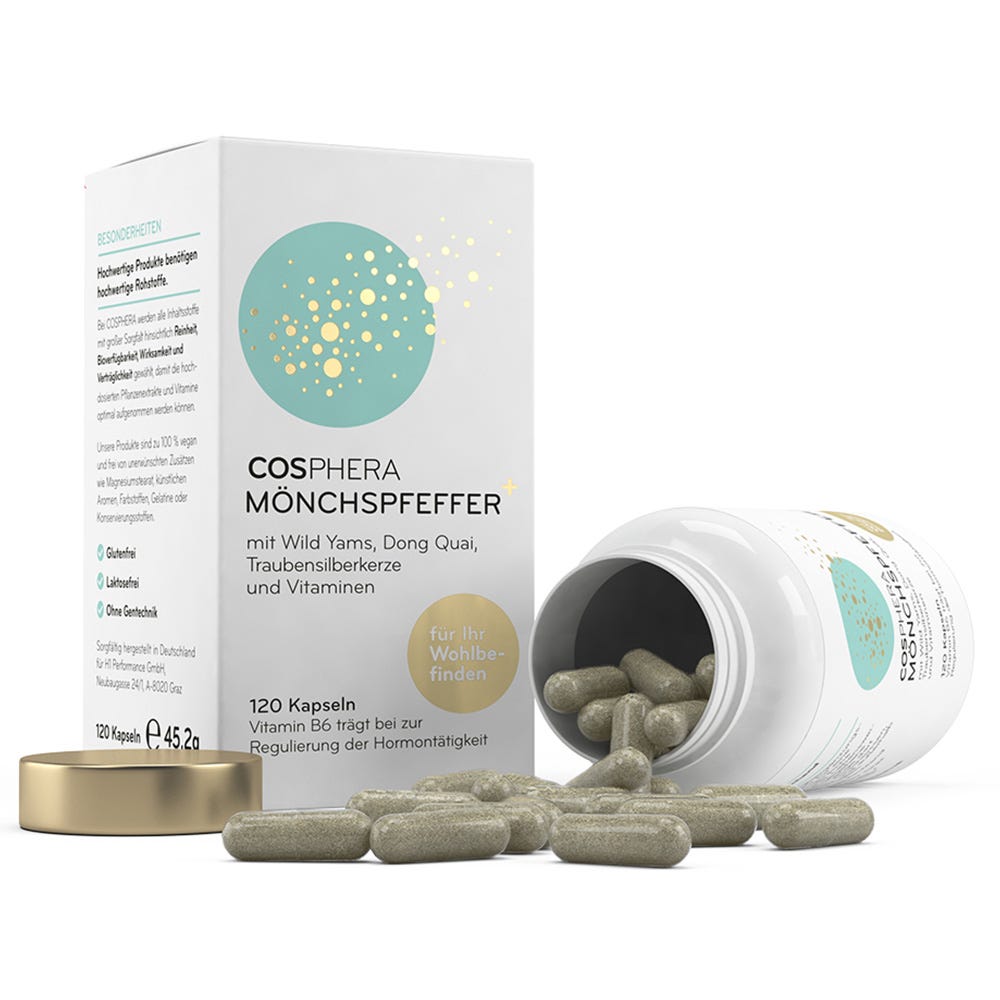 COSPHERA Mönchspfeffer Kapseln 120 Stück