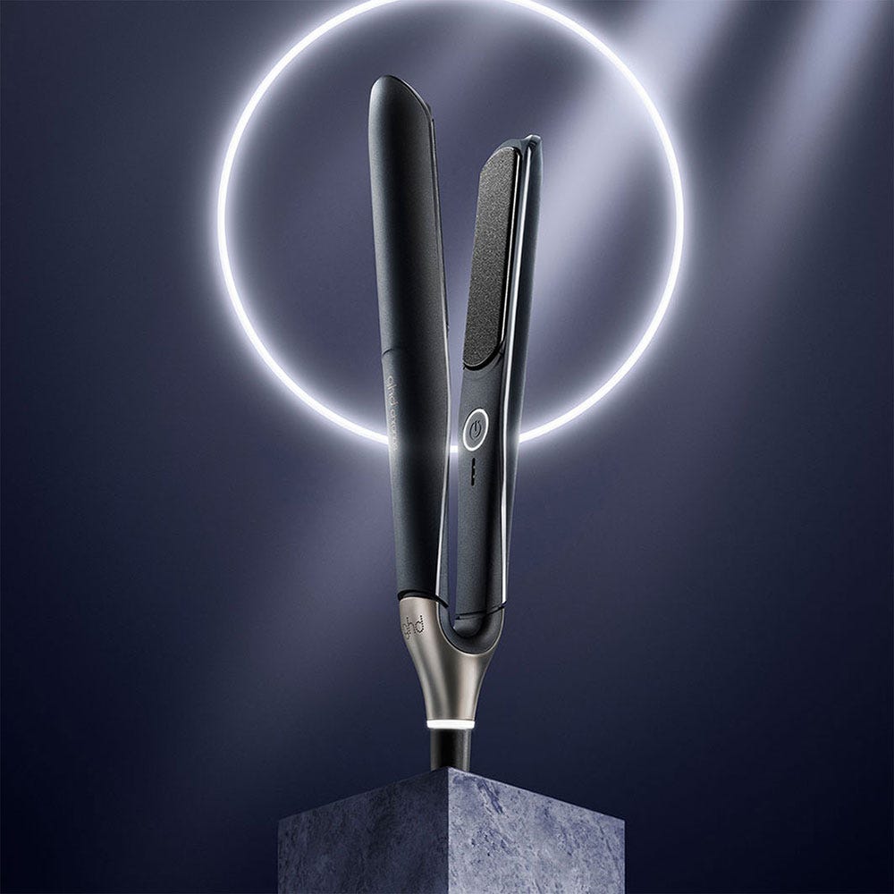 ghd chronos schwarz & bodyguard feines Haar Hitzeschutz Pflegeduo