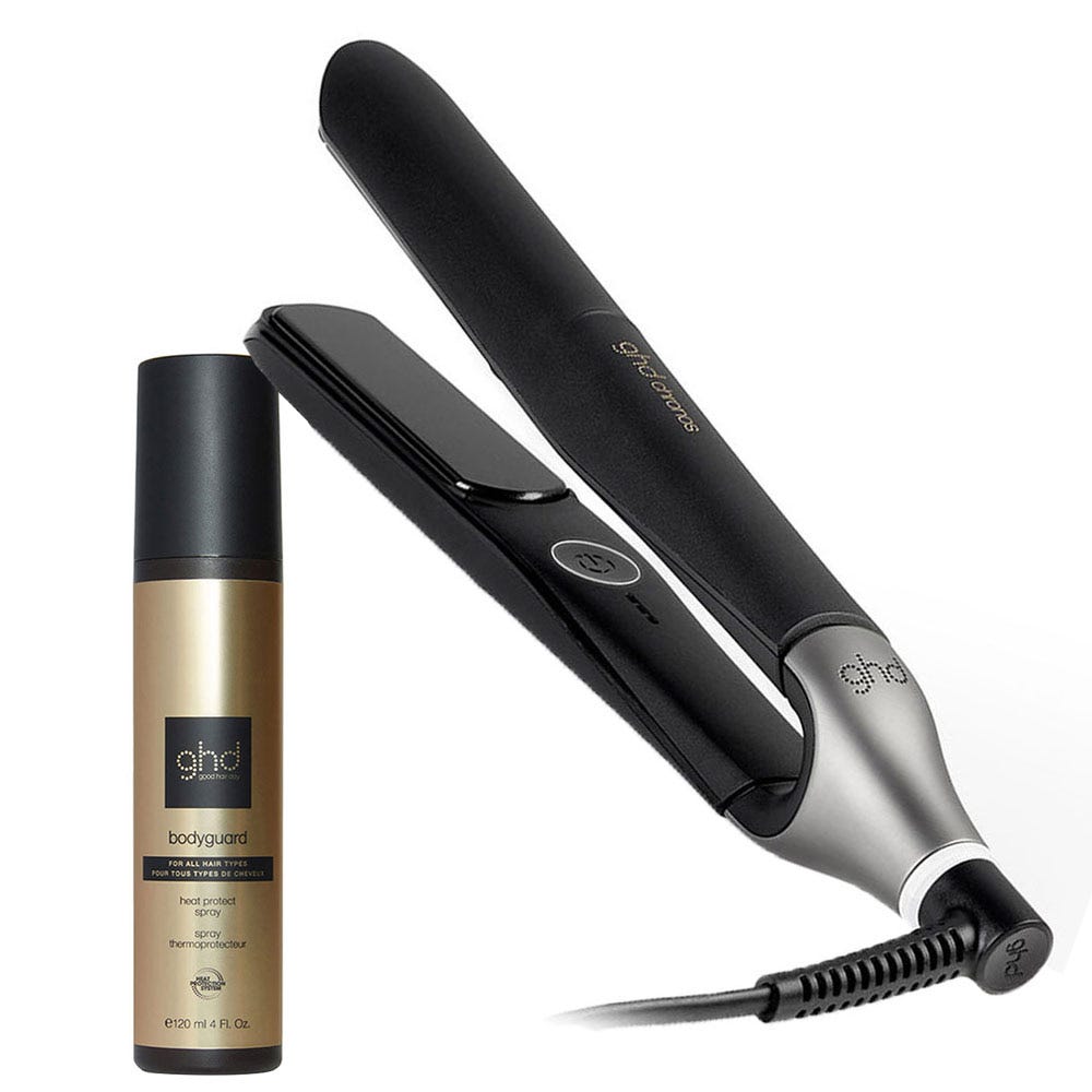 ghd chronos schwarz & bodyguard Hitzeschutz Pflegeduo