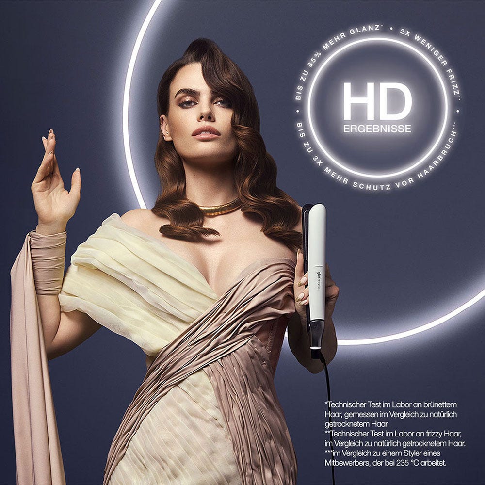 ghd chronos weiß & bodyguard coloriertes Haar Hitzeschutz Pflegeduo