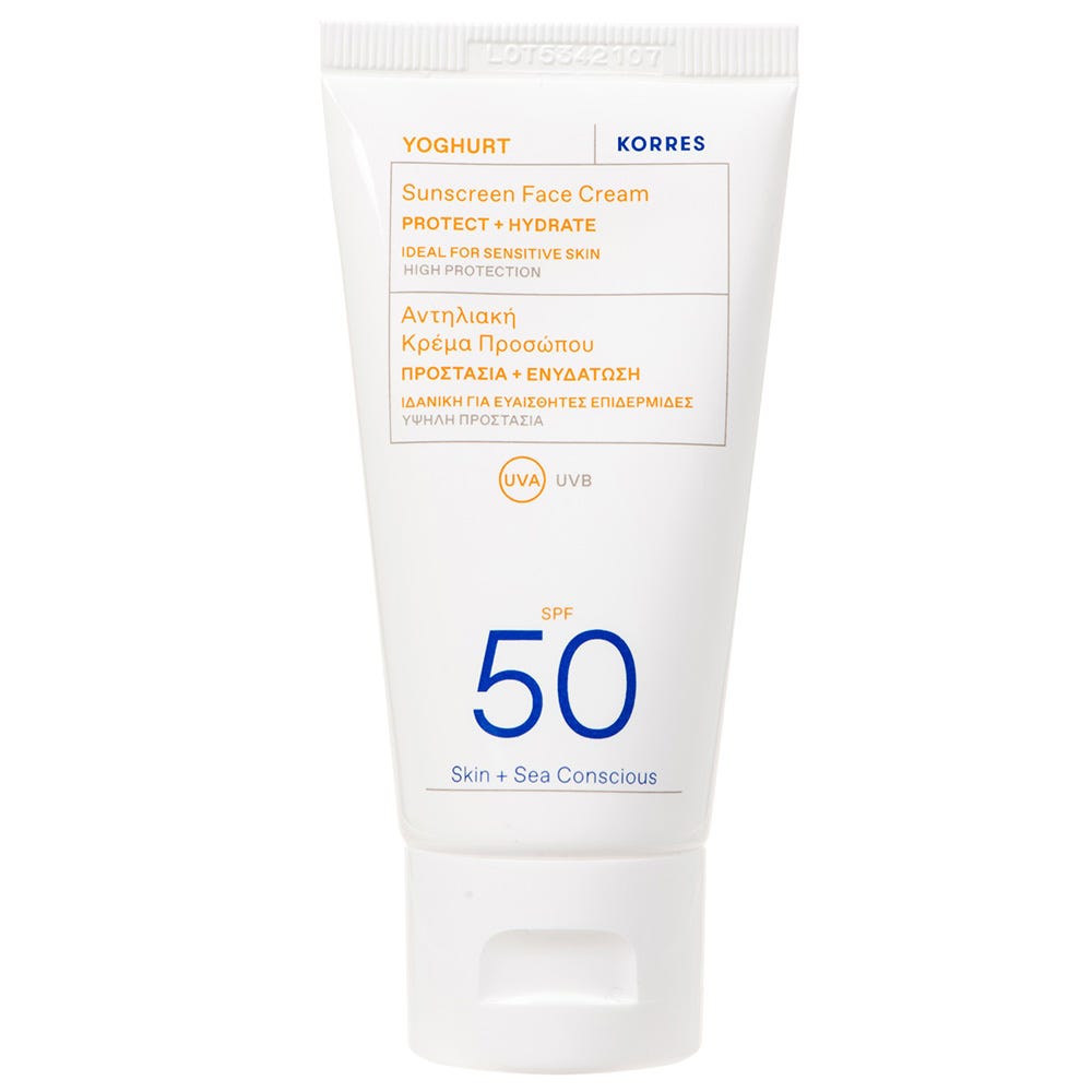 Korres Yoghurt Sonnencreme für das Gesicht SPF 50 50 ml