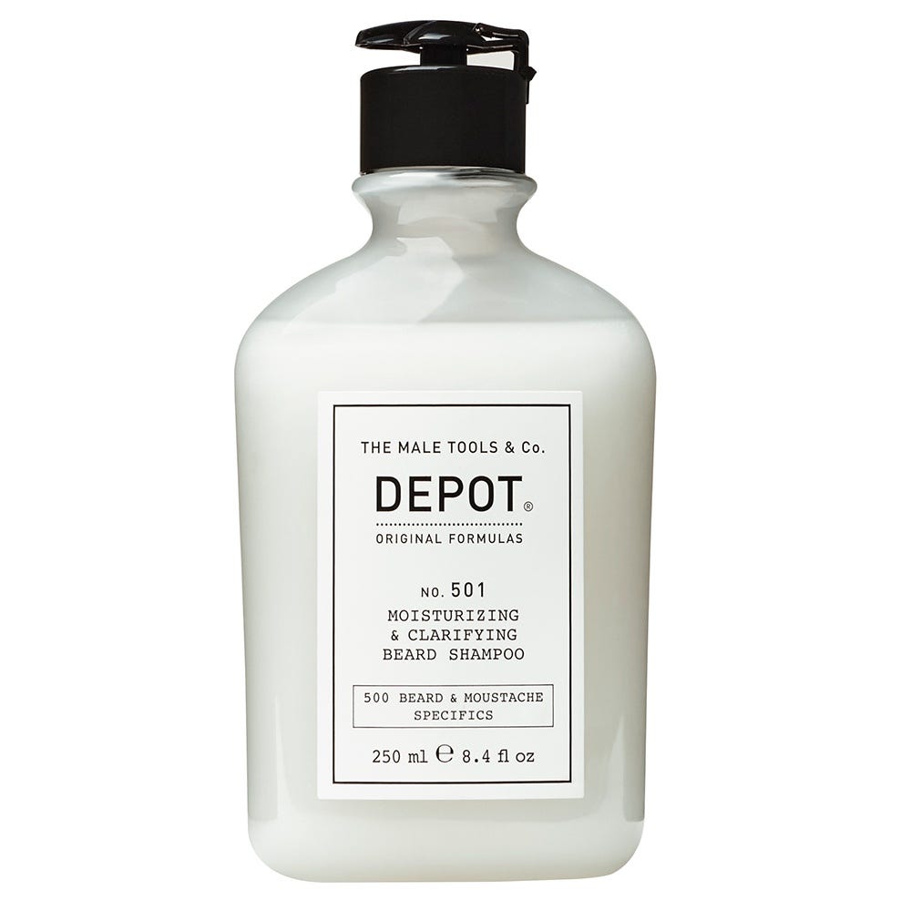 DEPOT 501 Moisturizing & Clarifying Beard Shampoo 250 ml