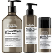 L'Oréal Professionnel Paris Serie Expert Absolut Repair Molecular Pflegetrio XL Bundle