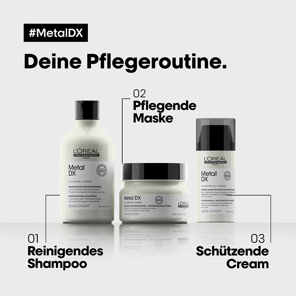 L'Oréal Professionnel Paris Serie Expert Metal DX Pflegeset UV-Schutz Bundle